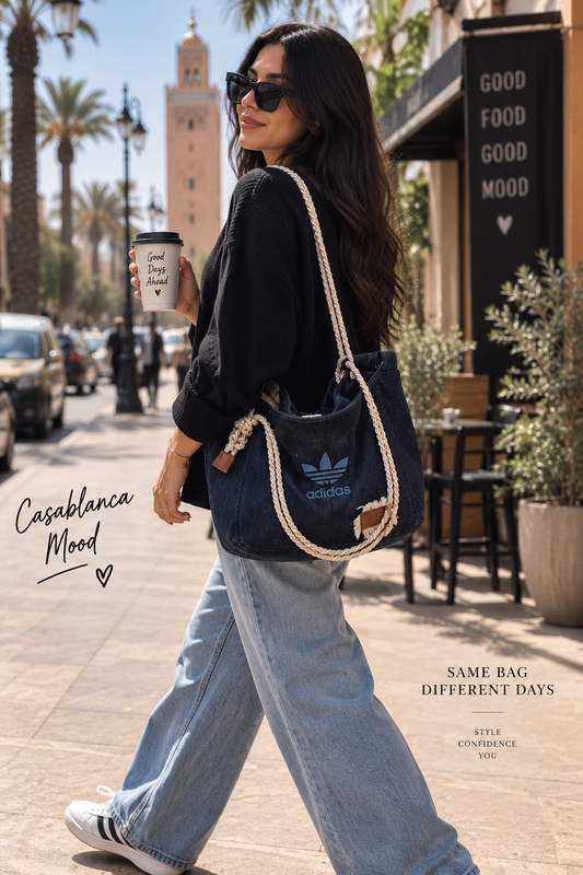 Sac Adidas Denim Femme – Design Tendance et Confort Premium