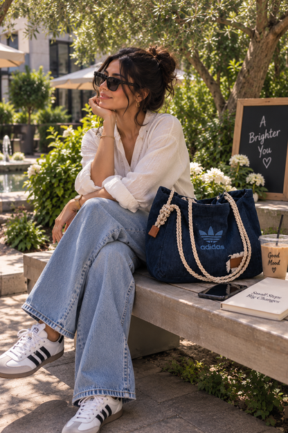 Sac Adidas Denim Femme – Design Tendance et Confort Premium