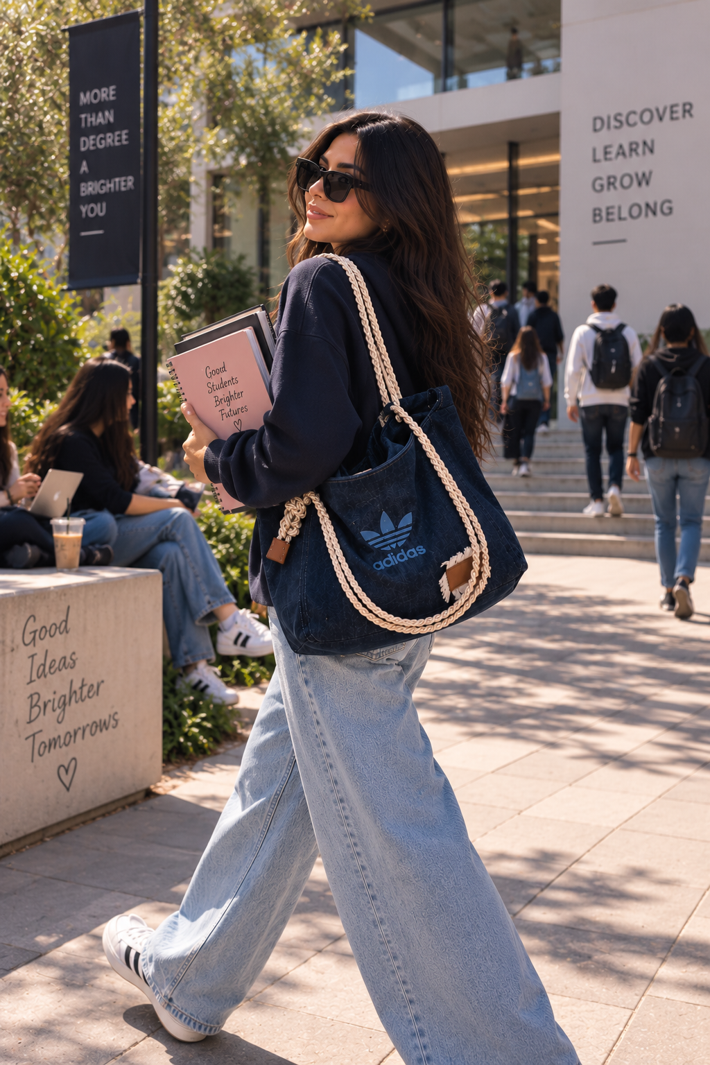 Sac Adidas Denim Femme – Design Tendance et Confort Premium